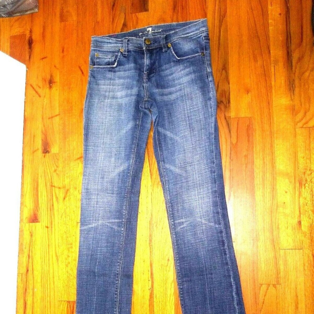 7 FOR ALL MANKIND Bootcut Dojo jeans embellished - Picture 6 of 11